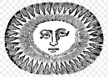 Oval sun png sticker,  | Free PNG - rawpixel