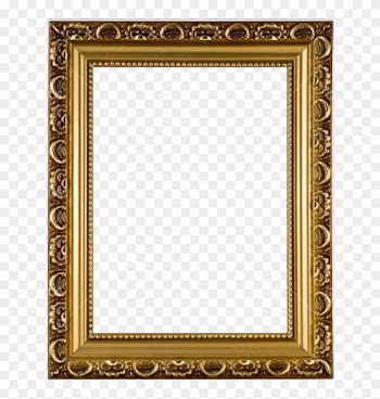 Oval Vintage Gold Frame Download - Frame Png