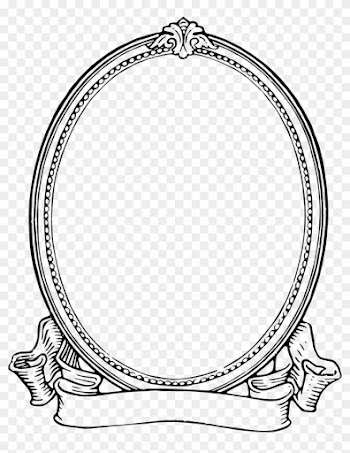 Oval - Vintage Oval Frame Png