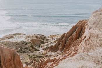 Over the cliffs of Torrey Pines