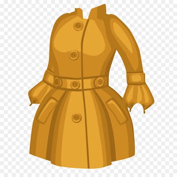 Overcoat Clothing Dress Illustration - clothespng button 