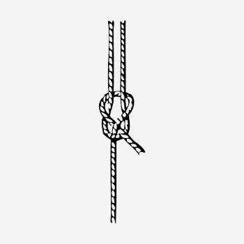 Overhand knot rope hand drawn | Free Photo - rawpixel