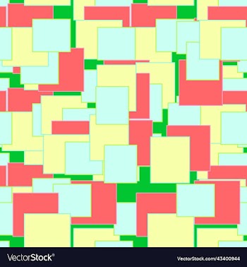 overlapping boxes cute seamless pattern