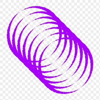Overlapping circles png sticker, purple | Free PNG - rawpixel