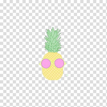 Overlays, pineapple fruit illustration transparent background PNG clipart