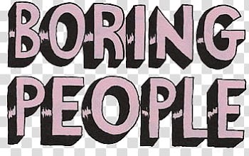 Overlays tipo , Boring People art transparent background PNG clipart