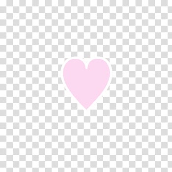 Overlays, white and pink heart shape decor transparent background PNG clipart