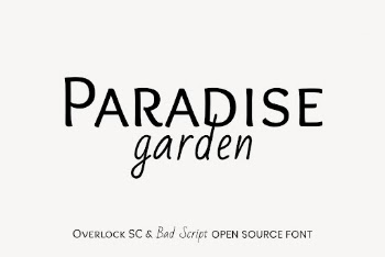 Overlock SC & Bad Script | Free Font Add-on - rawpixel