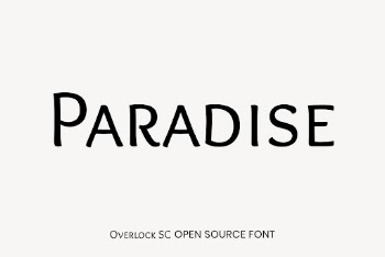 Overlock SC open source font | Free Font Add-on - rawpixel