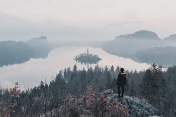 Overlooking Bled Lake.
IG: instagram.com/febiyanr