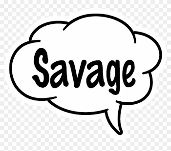 Oversized Word Bubble Slang - Save The Devils - Tasmanian Devils Mug