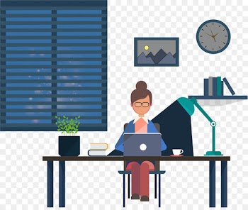 Overtime White-collar worker - Late white work overtime 