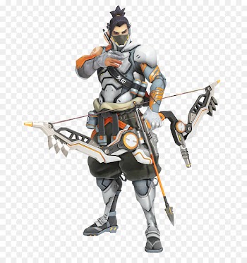 Overwatch Hanzo Bow and arrow Quiver Cyborg - overwatch 