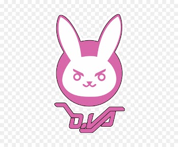 Overwatch T-shirt D.Va Logo Decal - T-shirt 
