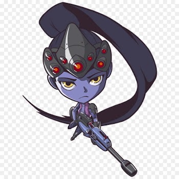 Overwatch Widowmaker Tracer Sombra D.Va - Overwatch  emoji 
