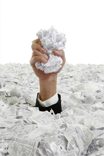 Overwhelmed by Paperwork