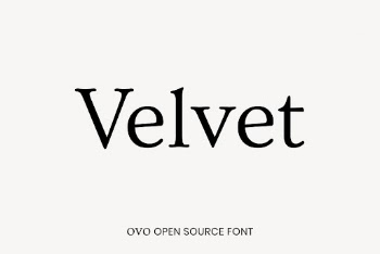 Ovo open source font by Nicole | Free Font Add-on - rawpixel