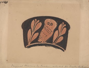 Owl, After an Attic Kantharos | Free Photo - rawpixel