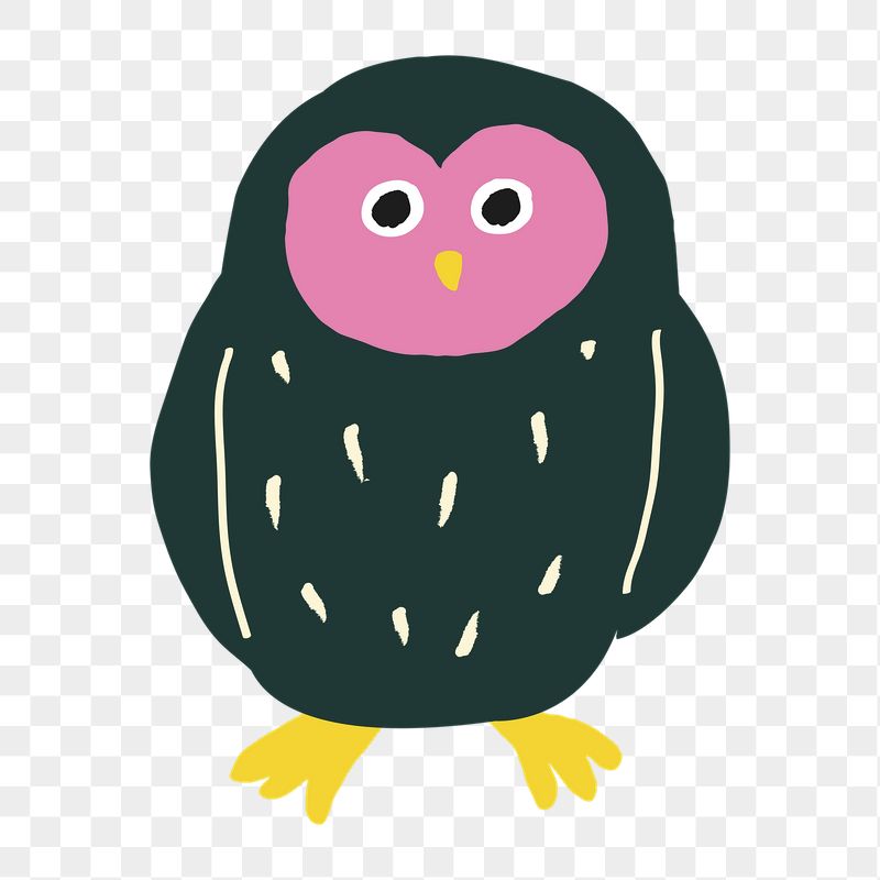 Owl bird png sticker, animal | Free PNG Illustration - rawpixel