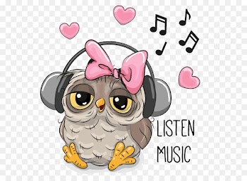 Owl Cartoon Drawing - Big eyes owl songs 