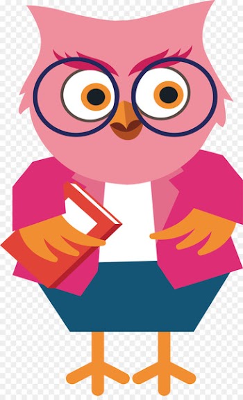 Owl Cartoon Teacher Clip art - Owl as a teacher 