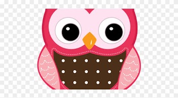 Owl Clipart Images - Pink Owl Baby Blanket