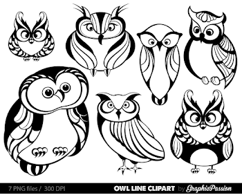 Owl Clipart Owl Digital Clip Art Baby Owl Clipart Owl Party | Clipartimage.com