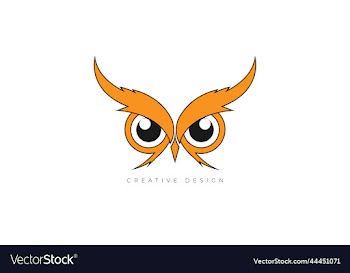 owl eyes creative branding logo