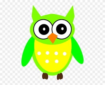 Owl Green Clip Art At Clker - Baby Owl Clip Art