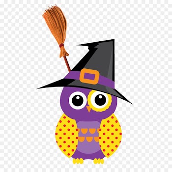 Owl Halloween - A hat owl 