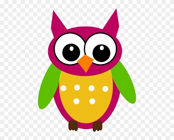 Owl Math Clip Art Free Clipart Images - Clip Art Of Colourful Owl