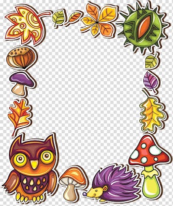 Owl Paper Frames , animal border transparent background PNG clipart