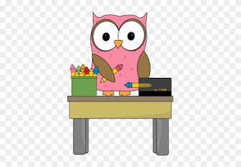 Owl Pencil Monitor - Owl In Classroom Clipart
