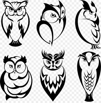 Owl Tattoo Stock illustration Clip art - Tattoo 