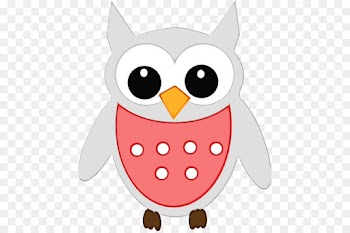 owl white cartoon clip art bird