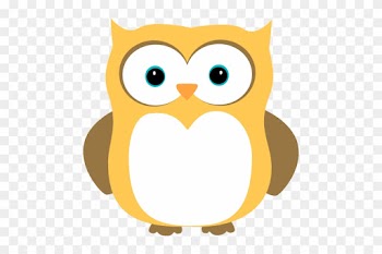 Owl - Yellow Owls Clipart