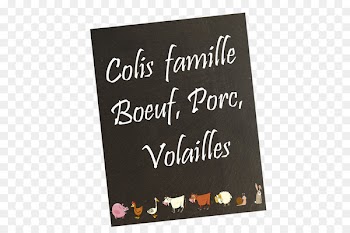 Ox Calf Text Picture Frames Veal - foie de boeuf 