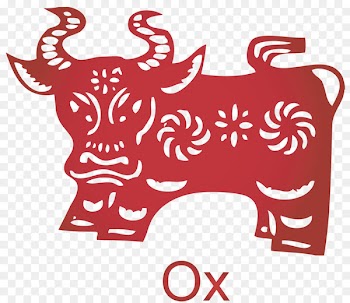 Ox Chinese zodiac Monkey Rat - Zodiac cattle Silhouette 
