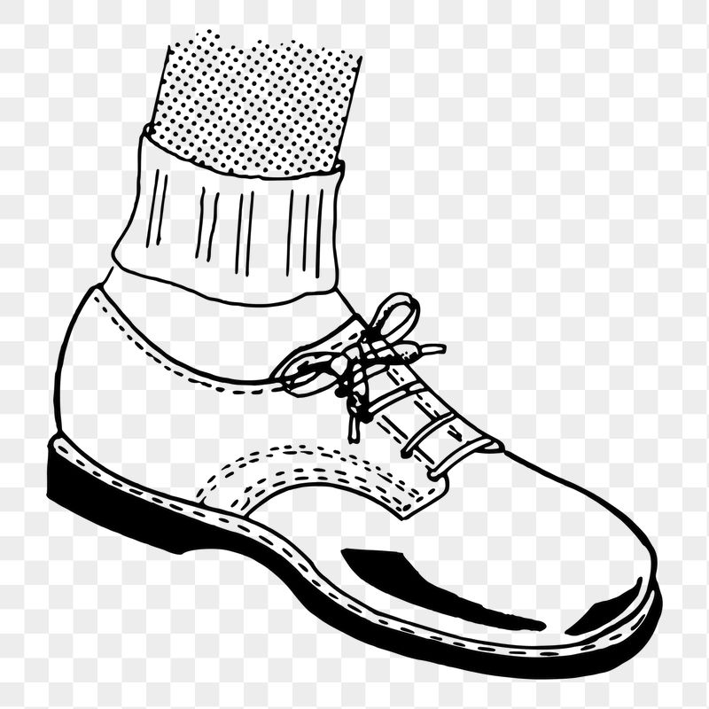 Oxford shoe png sticker, vintage | Free PNG - rawpixel