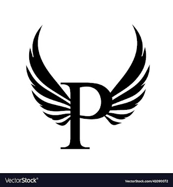 p letter logo template