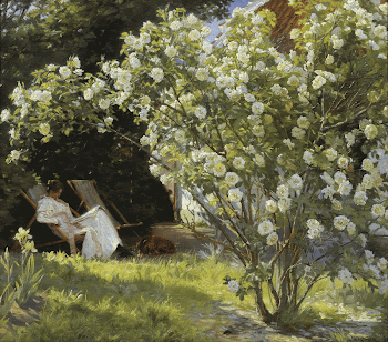 P.S. Krøyer - Roses. Marie | Free Photo - rawpixel