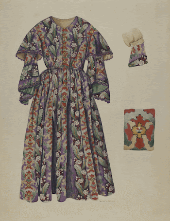 Pa. German Dress (1935&ndash;1942) by Betty | Free Photo - rawpixel