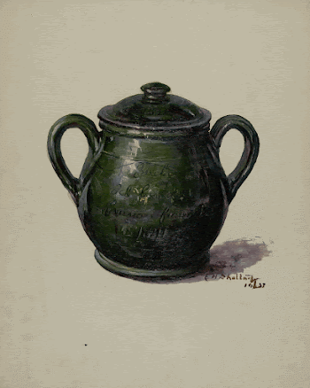 Pa. German Jar (1937) by Eugene | Free Photo - rawpixel