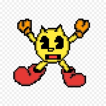 Pac-Man World 3 Pac-Man Championship Edition Sprite Image - pacman stamp 