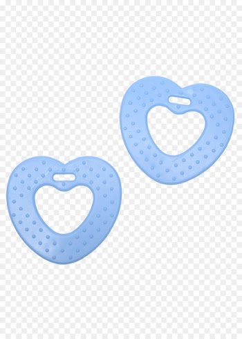 Pacifier Infant Blue Go Handmade Bidehjerte Raw material - teething ring template 