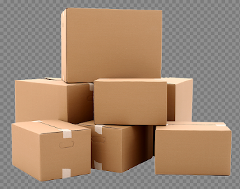 Package Box PNG Image Background