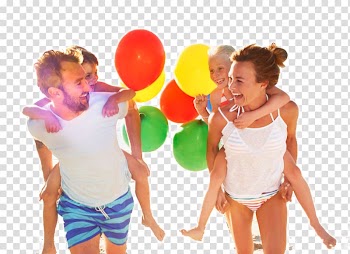 Package tour Hotel Vacation Travel Family, people at the beach transparent background PNG clipart