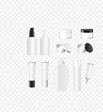 Packaging and labeling Cosmetics Advertising Cosmetology - Vector white cosmetic bottle sample 