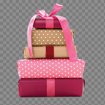 Packing Gifts Transparent Image