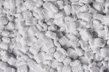 Packing Peanuts Laid On A Table